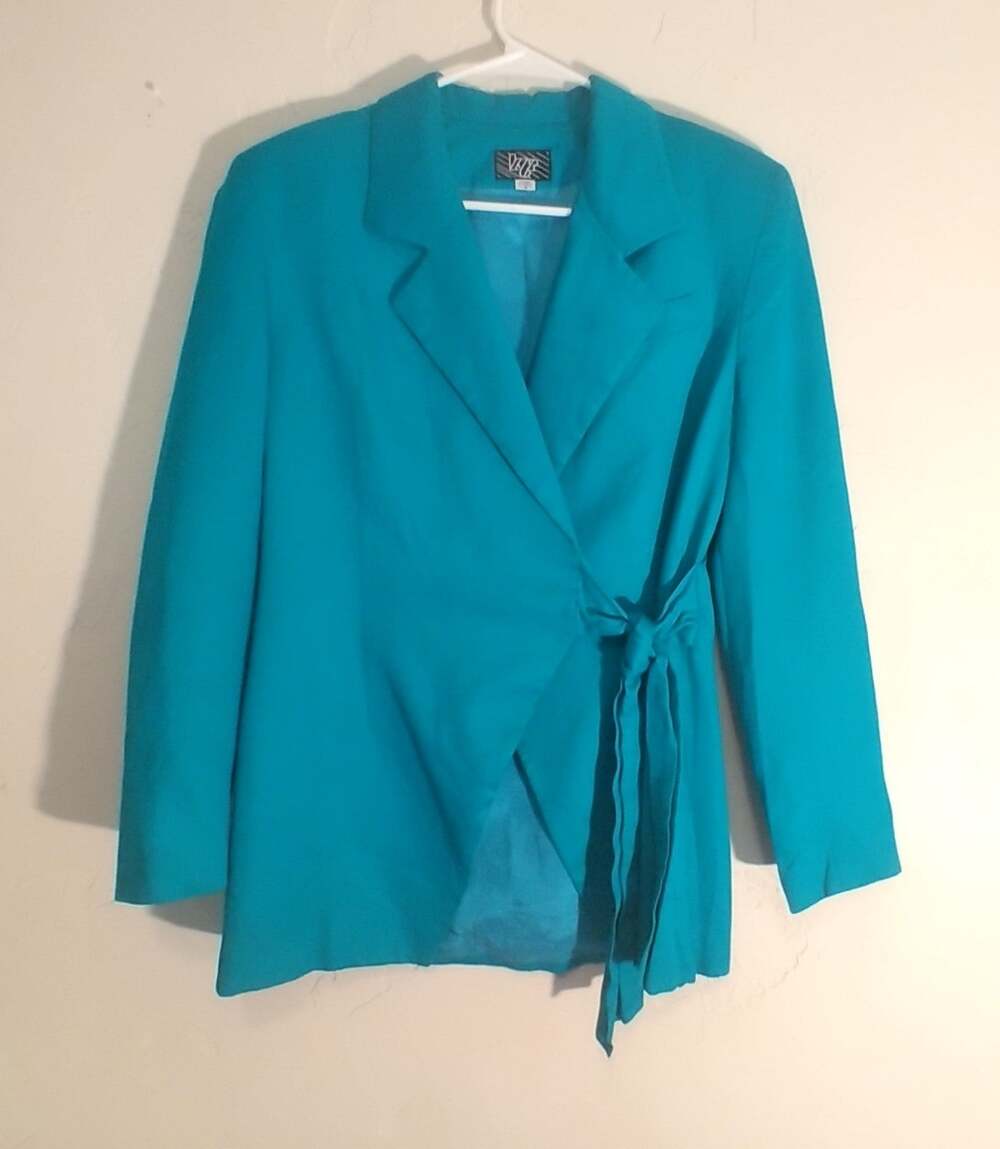 Vintage KGR Blue Blazer.  Made in the USA.